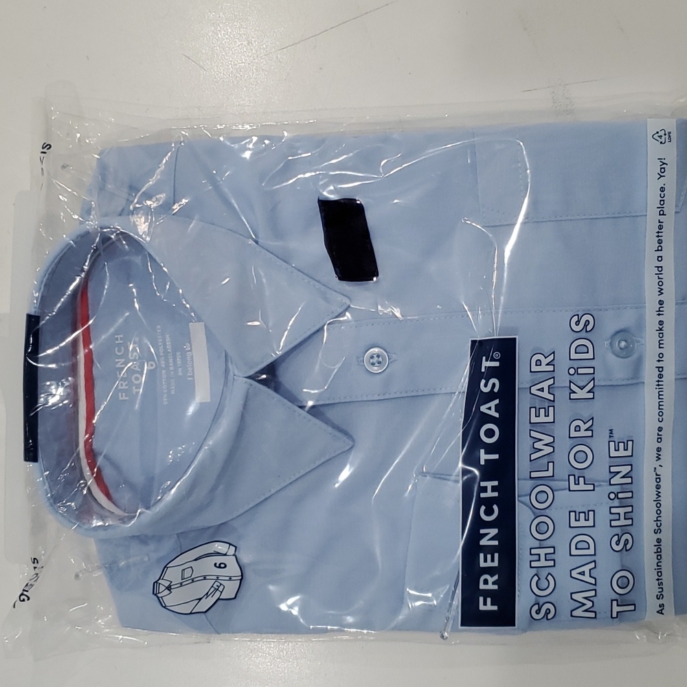 French Toast Blue Boy's Shirt